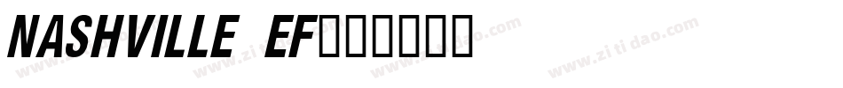 Nashville EF字体转换